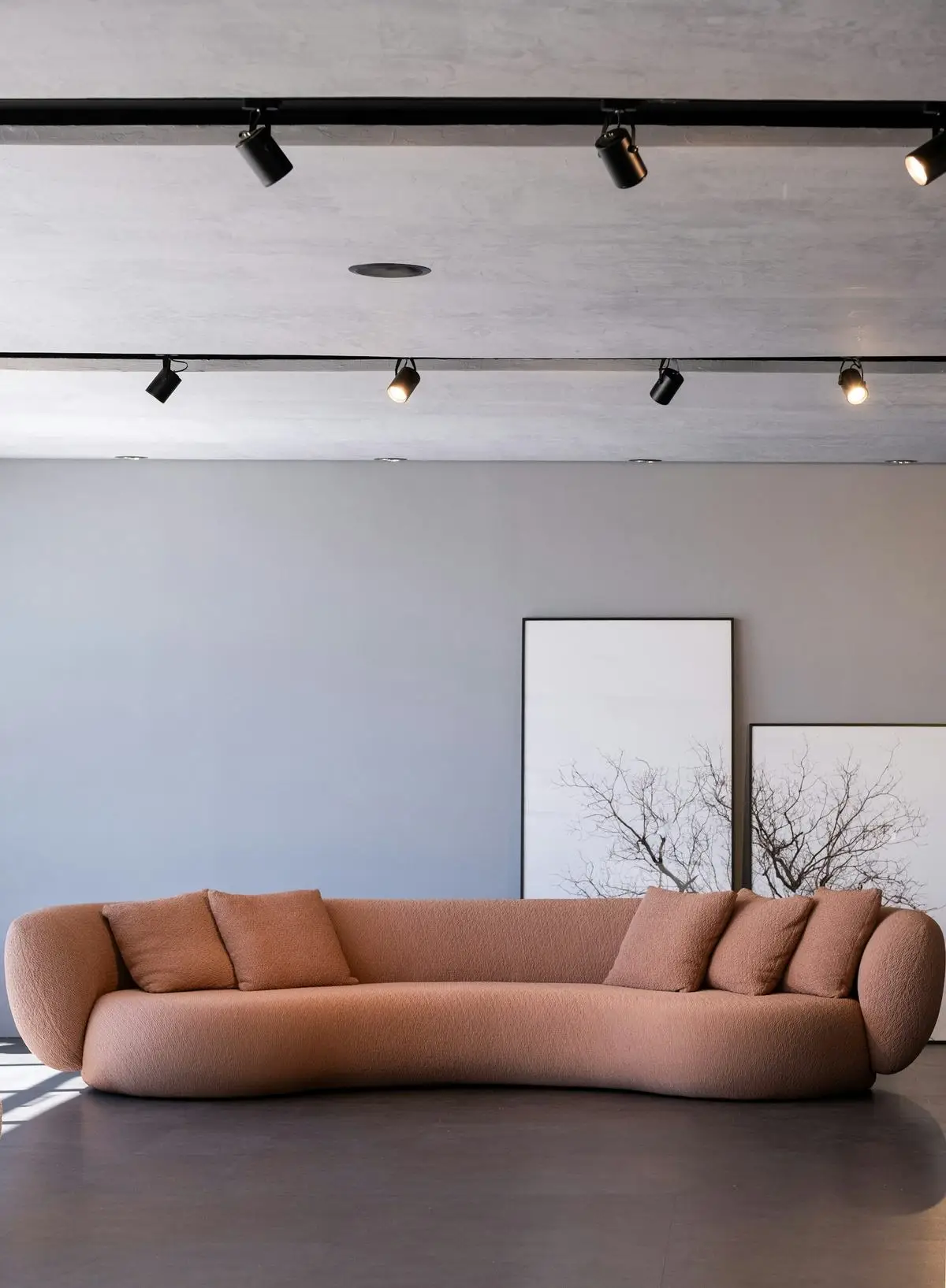 كنبة غيم المنحنية
